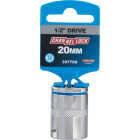 Channellock 1/2 In. Drive 20 mm 12-Point Shallow Metric Socket Image 2