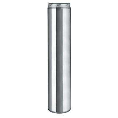 SELKIRK Sure-Temp 8 In. x 36 In. Stainless Steel Insulated Pipe
