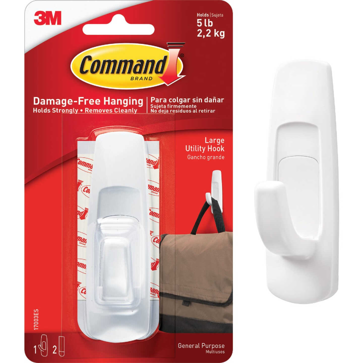 Command Outdoor 16-Pack Plastic Light Clip in the Utility Hooks